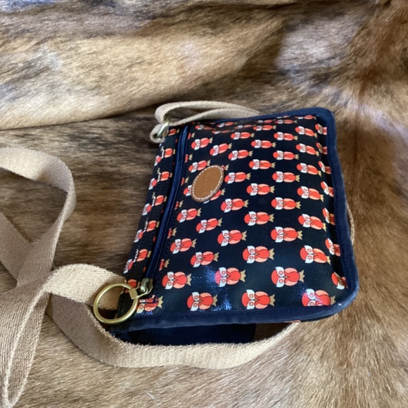 Fossil Coated Canvas Snap Closure Crossbody Handbag - Picture 3 of 6